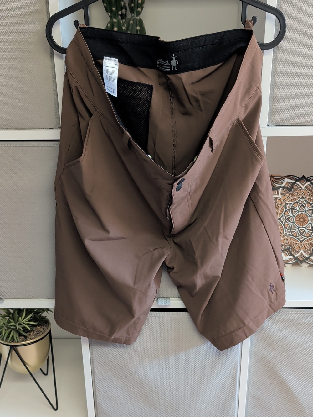 Smartwool Men's Brown Performance Shorts